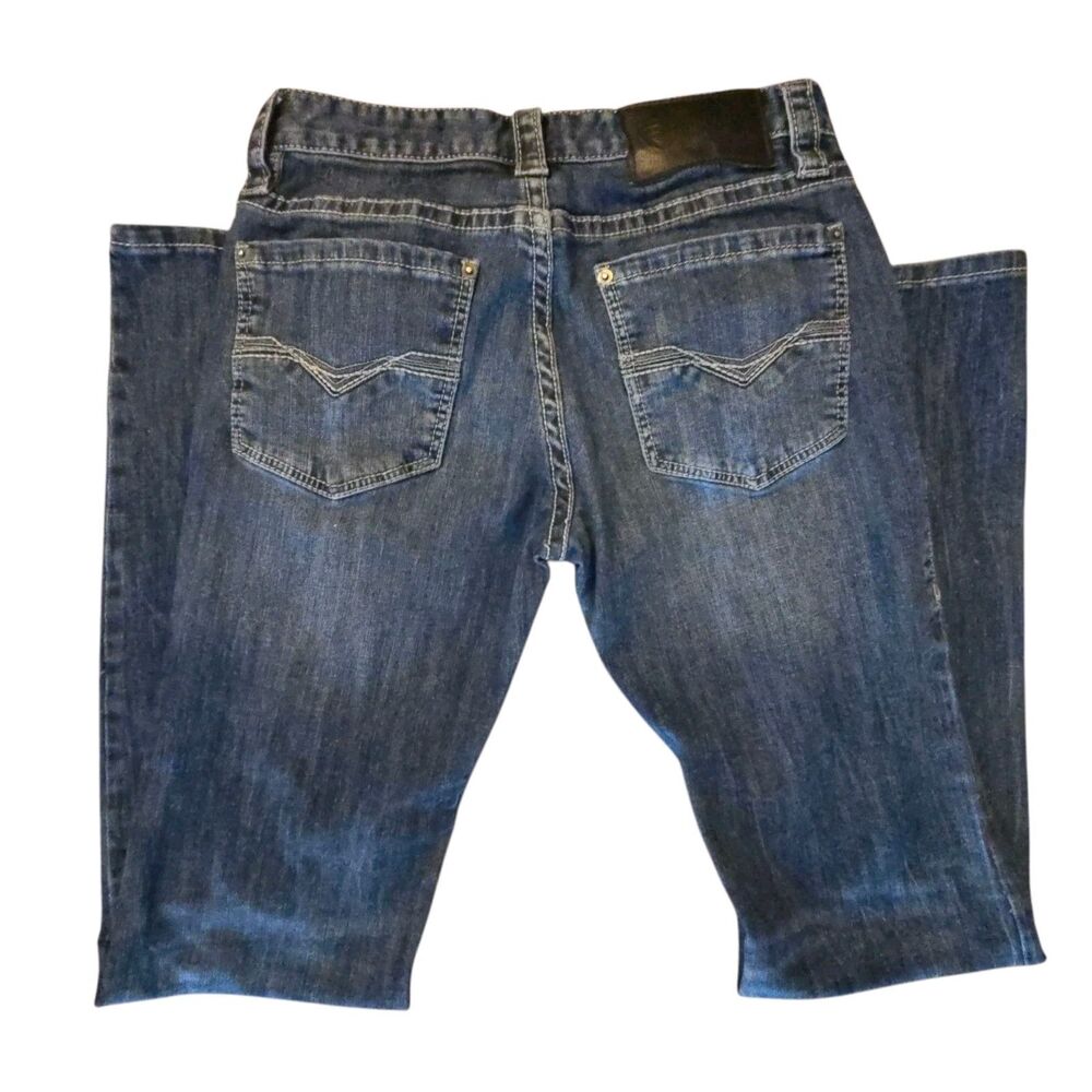 Rock & Roll Men's Jeans Size 30X36 Tall Revolver Straight Slim Leg Cowboy Rodeo